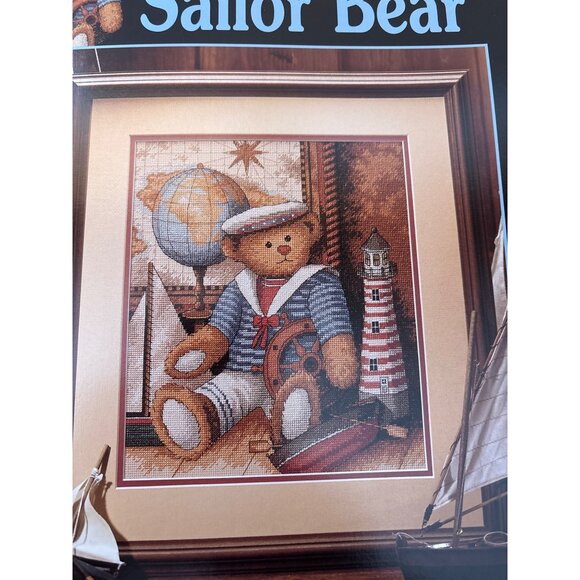 Sailor Bear, Berry Bear, If Cross Stitch Pattern By Dimensions, Heart, Leisure - Picture 5 of 5